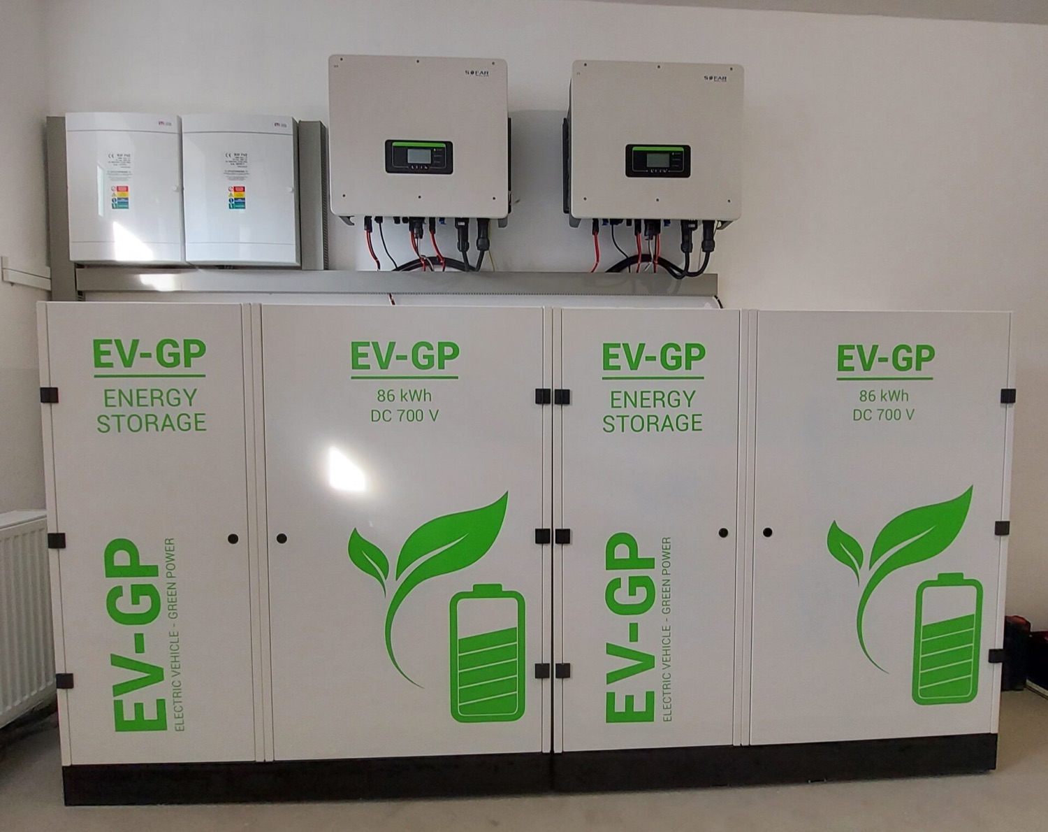 Zelená energetická infraštruktúra EV-GP